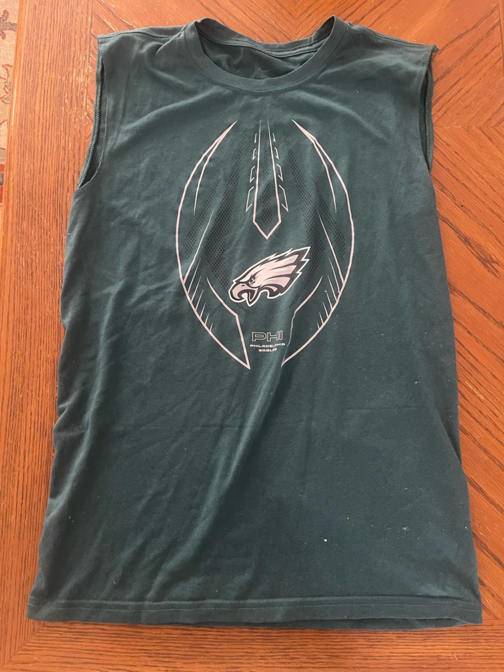Nike Eagle Sleeveless Tank Top - Dark Green with White Logo